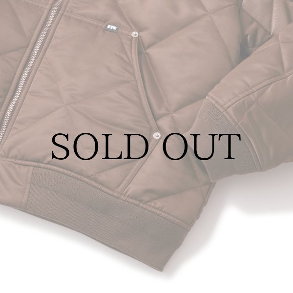 画像4: FTC " QUILTED WORK JACKET " - BROWN (4)