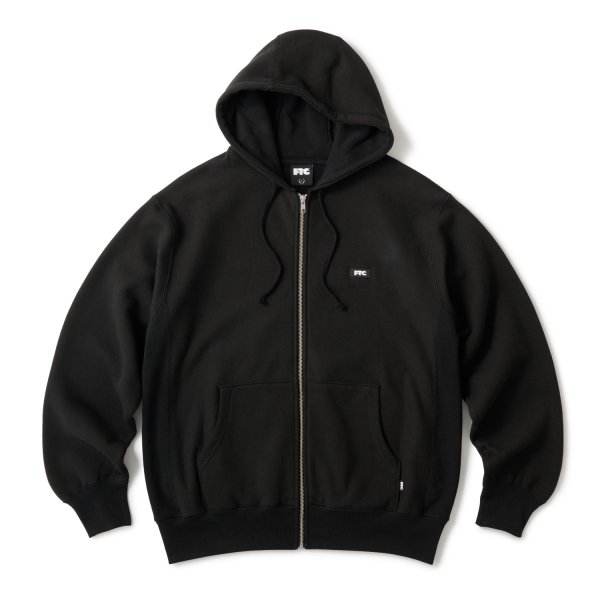 画像1: FTC " SMALL BOX LOGO ZIP UP HOODY " - BLACK (1)