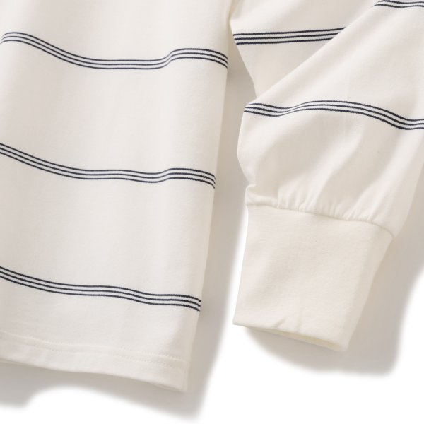 画像3: FTC "STRIPE LS TOP " - WHITE (3)