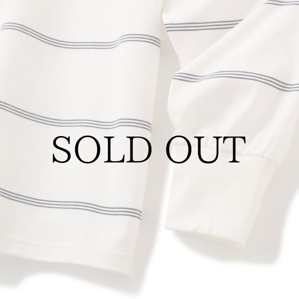 画像3: FTC "STRIPE LS TOP " - WHITE (3)
