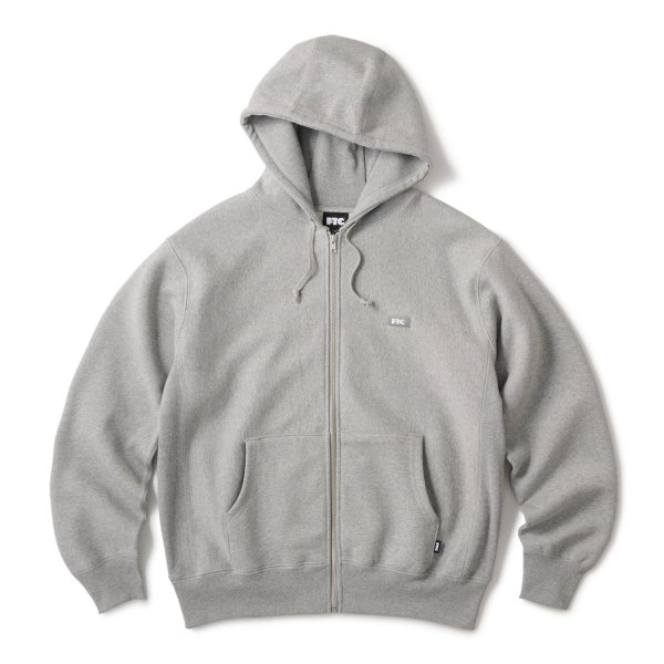 画像1: FTC " SMALL BOX LOGO ZIP UP HOODY " - GRAY (1)