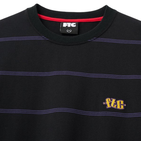 画像2: FTC " STRIPE LS TOP " - BLACK (2)