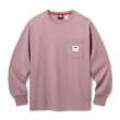 画像1: FTC " POCKET LS TEE " - DUSTY PURPLE (1)