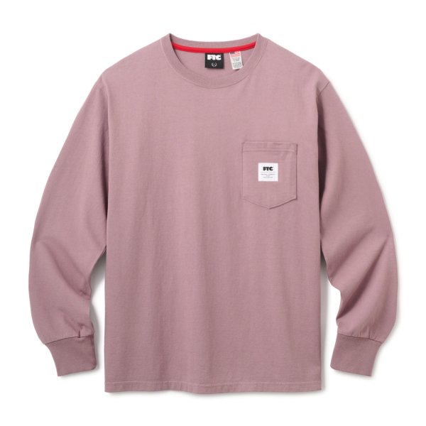 画像1: FTC " POCKET LS TEE " - DUSTY PURPLE (1)