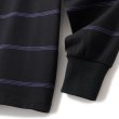 画像3: FTC "STRIPE LS TOP " - BLACK (3)