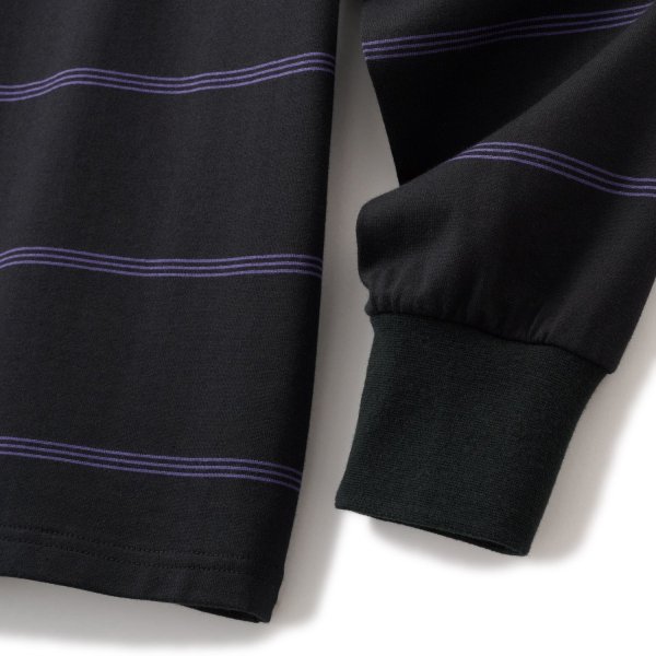 画像3: FTC " STRIPE LS TOP " - BLACK (3)