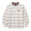 画像1: FTC "STRIPE LS TOP " - WHITE (1)