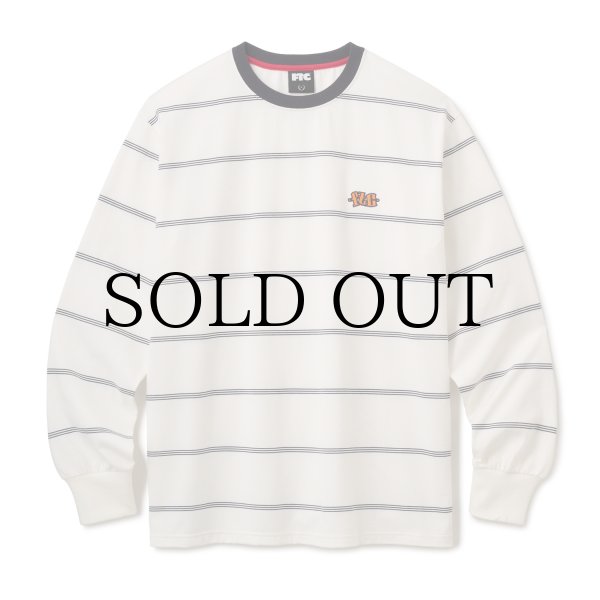 画像1: FTC "STRIPE LS TOP " - WHITE (1)