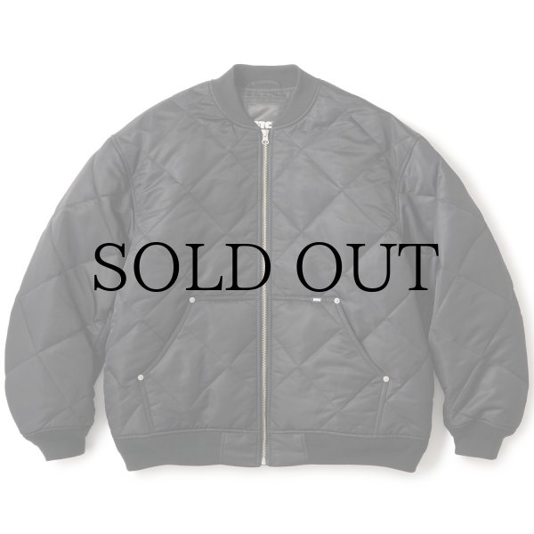 画像1: FTC " QUILTED WORK JACKET " - BLACK (1)