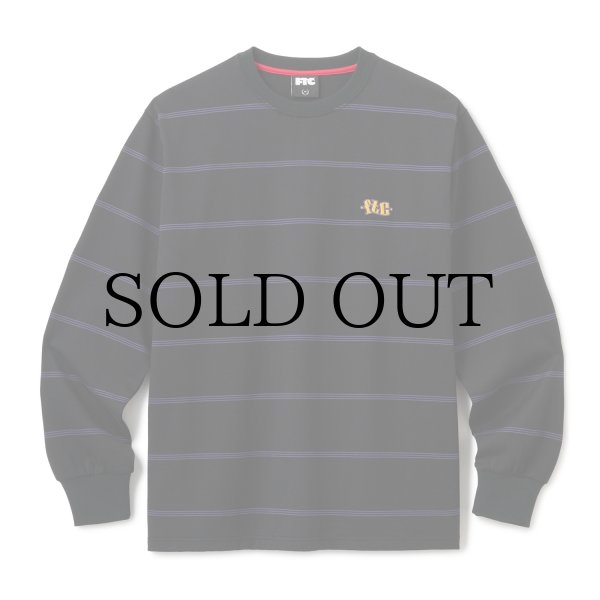 画像1: FTC " STRIPE LS TOP " - BLACK (1)