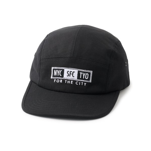 画像1: FTC " BIG CITY CAMP CAP " - BLACK (1)