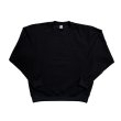 画像1: COMFORTABLE REASON " POLY WAFFLE SWEAT " - BLACK (1)