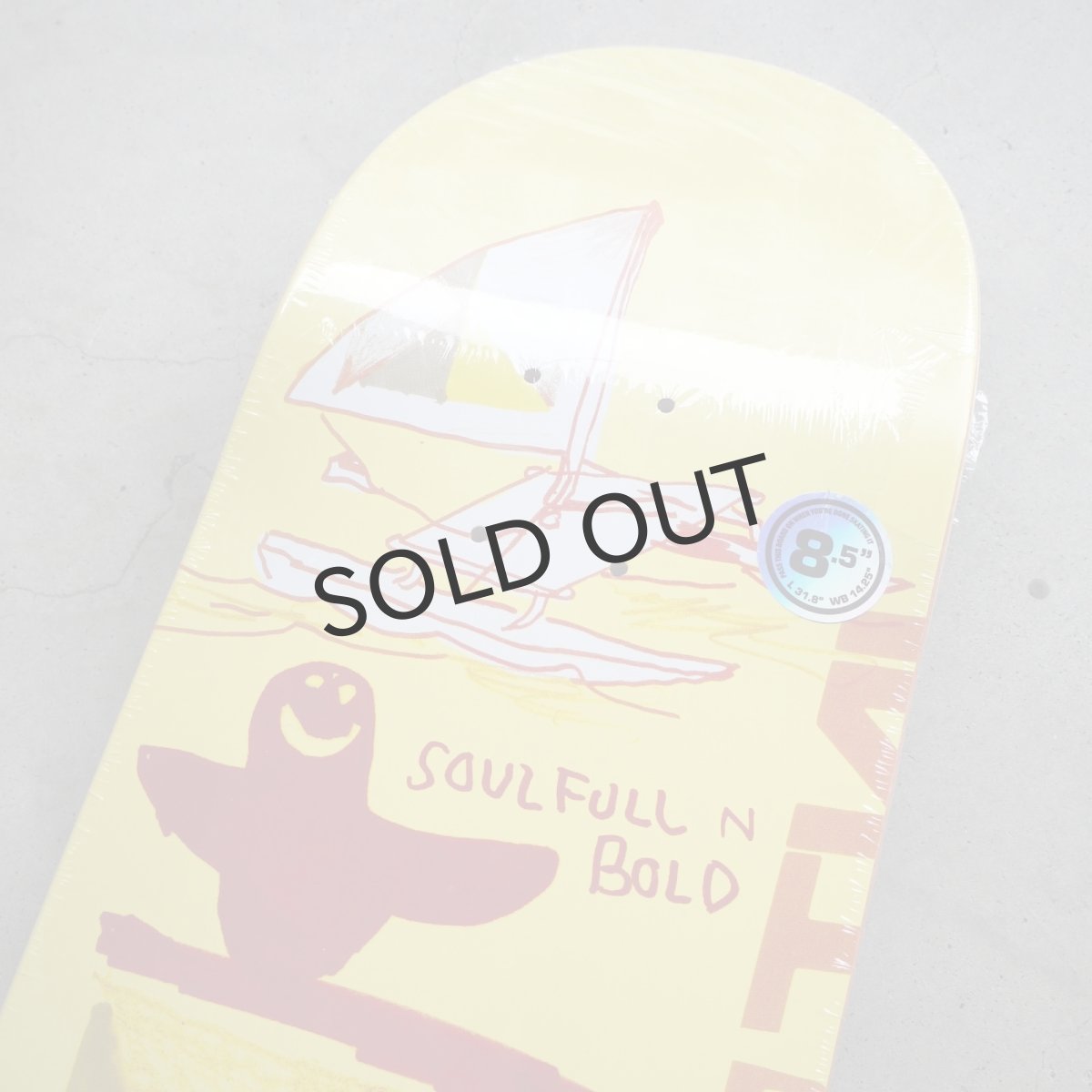 画像2: KROOKED SKATEBOADING " RAY BARBEE SOULFULL DECK " - 8.5inch (2)