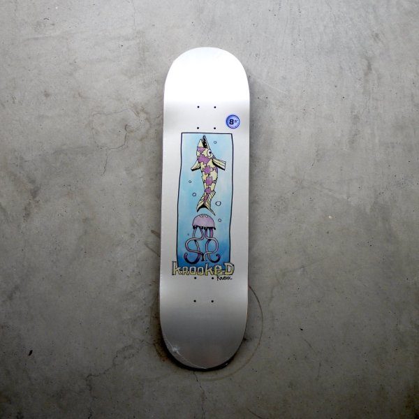画像1: KROOKED SKATEBOADING "TOM KNOX OCEAN ANIMALS " - 8.5inch (1)