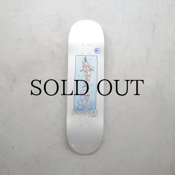 画像1: KROOKED SKATEBOADING "TOM KNOX OCEAN ANIMALS " - 8.5inch (1)