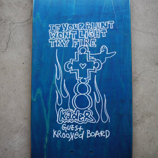 画像5: KROOKED SKATEBOADING " KADER SYLLA GUEST BOARD " - 8.5inch (5)