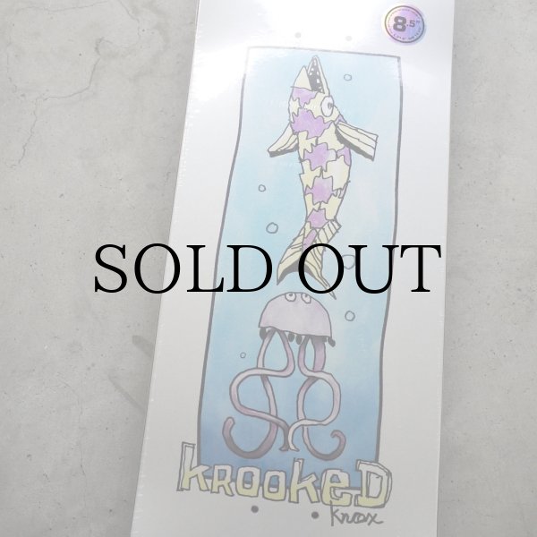 画像2: KROOKED SKATEBOADING "TOM KNOX OCEAN ANIMALS " - 8.5inch (2)
