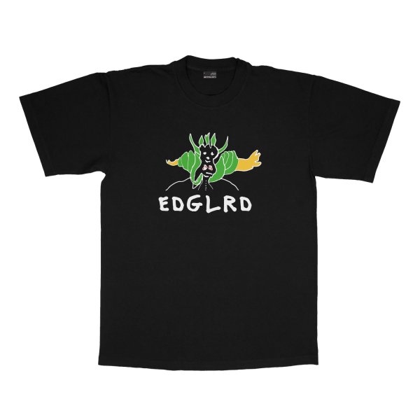 画像1: EDGLRD " SINKY TEE " - BLACK (1)