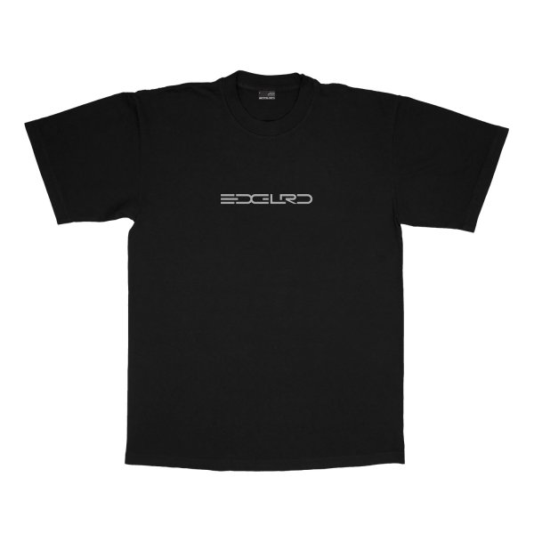 画像1: EDGLRD " TECH SCRIPT TEE " - BLACK (1)