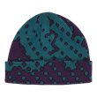 画像1: QUASI " DITHER BEANIE " - EGGPLANT (1)
