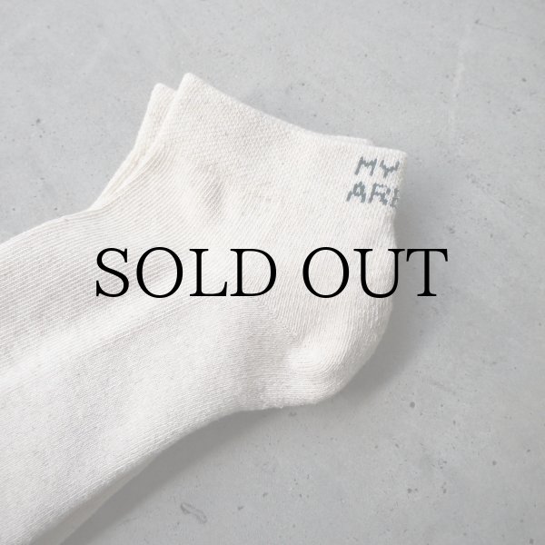 画像2: MY LOADS ARE LIGHT " LIGHTNESS ANKLE SOCKS " - LINEN BEIGE (2)