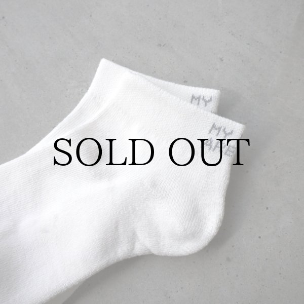画像3: MY LOADS ARE LIGHT " LIGHTNESS ANKLE SOCKS " - CLEAN WHITE (3)
