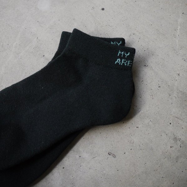 画像2: MY LOADS ARE LIGHT " LIGHTNESS ANKLE SOCKS " - DARK GREEN (2)