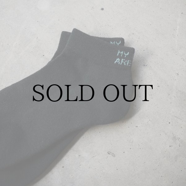 画像2: MY LOADS ARE LIGHT " LIGHTNESS ANKLE SOCKS " - DARK GREEN (2)