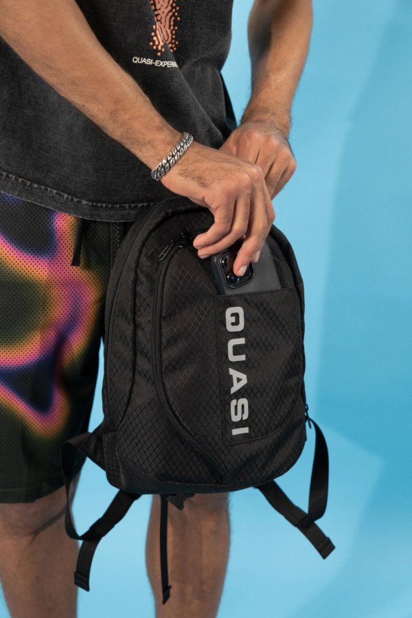 画像6: QUASI " AUGIE BAG " - BLACK (6)