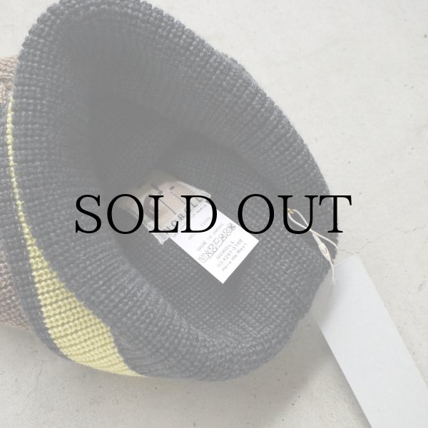 画像3: NOROLL " CONFECTION BEANIE " - SMOKE BROWN (3)