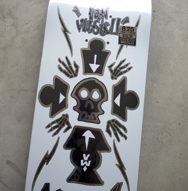画像2: KROOKED " VAN WASTELL  BOARD " - 8.25 x 31.5inch ( DLX true fit mold )   (2)
