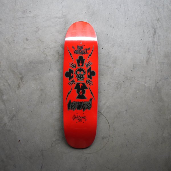 画像1: KROOKED " VAN WASTELL  BOARD " - 8.6 x 31.8inch   (1)