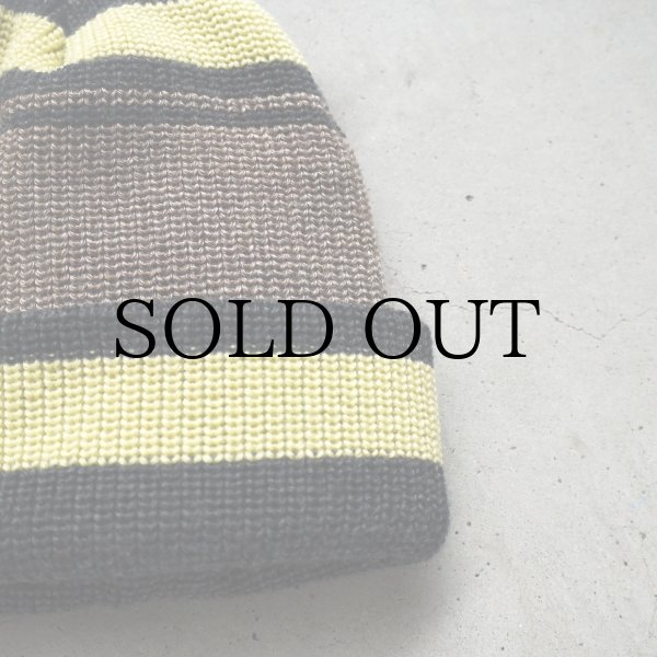 画像2: NOROLL " CONFECTION BEANIE " - SMOKE BROWN (2)