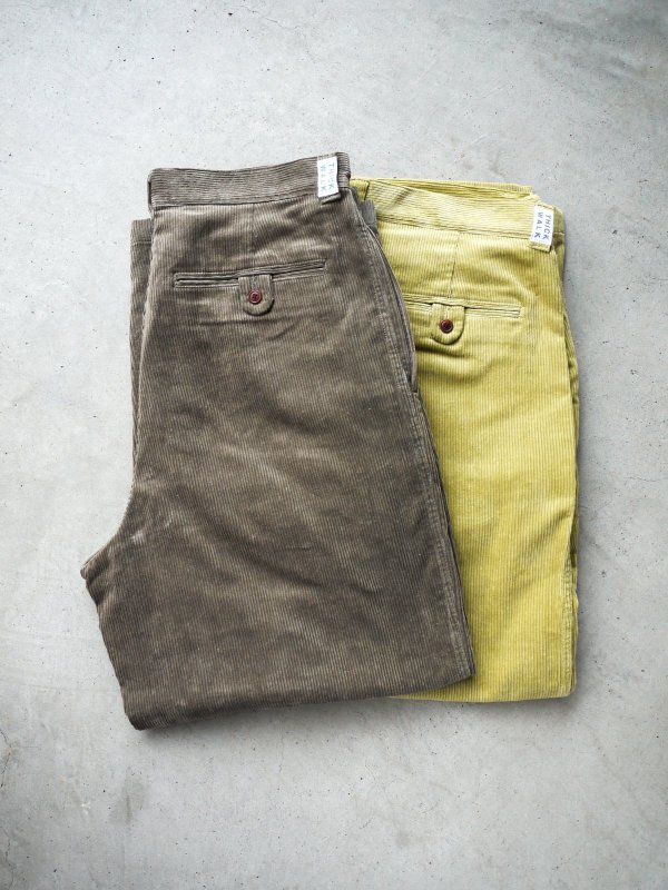 画像5: NOROLL " THICKWALK CORDS PANTS " - SMOKE BROWN (5)