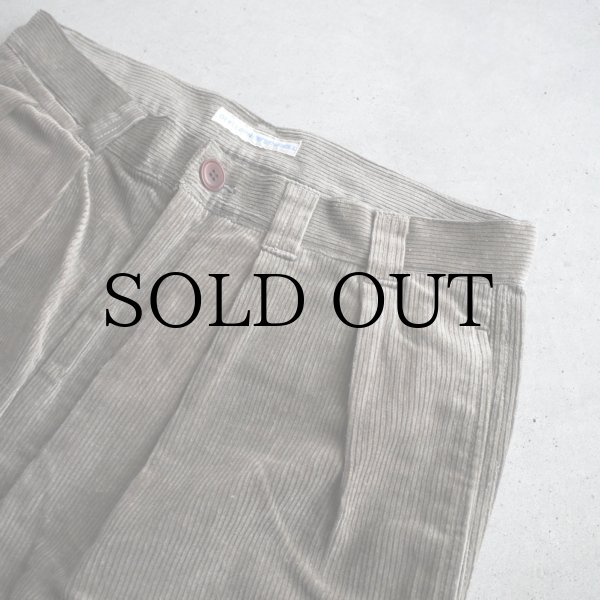 画像3: NOROLL " THICKWALK CORDS PANTS " - SMOKE BROWN (3)