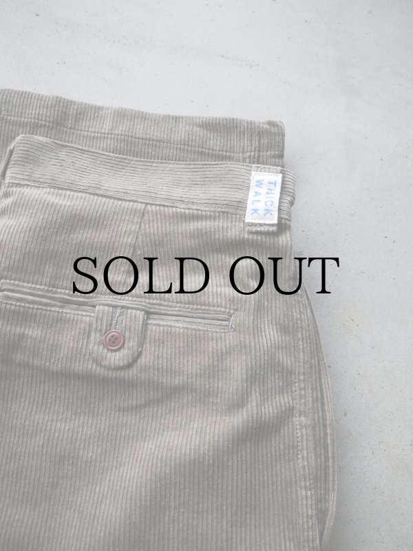 画像4: NOROLL " THICKWALK CORDS PANTS " - SMOKE BROWN (4)