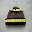 画像1: NOROLL " CONFECTION BEANIE " - SMOKE BROWN (1)
