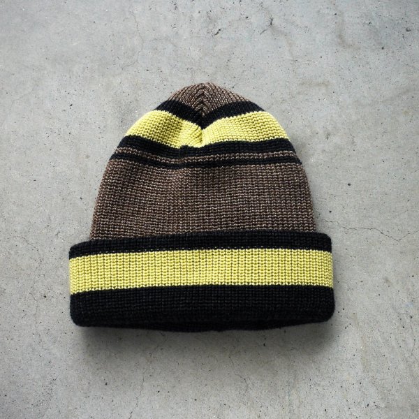 画像1: NOROLL " CONFECTION BEANIE " - SMOKE BROWN (1)