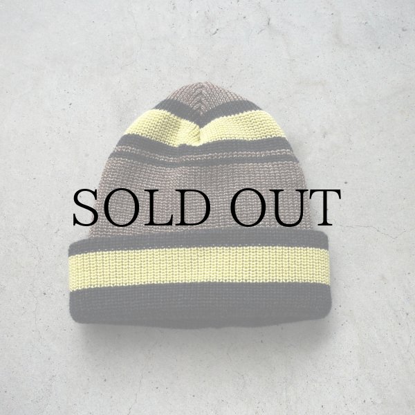 画像1: NOROLL " CONFECTION BEANIE " - SMOKE BROWN (1)