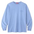 画像1: HELLRAZOR " WARDEN LOGO L/S SHIRT " - SLATE BLUE (1)