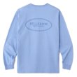 画像2: HELLRAZOR " WARDEN LOGO L/S SHIRT " - SLATE BLUE (2)