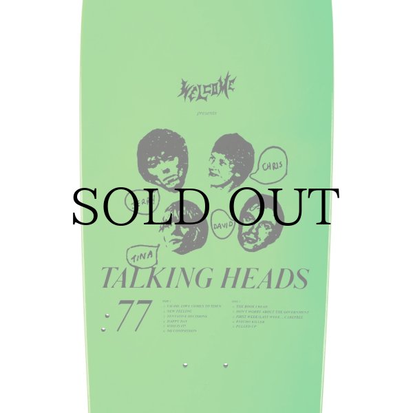 画像9: TALKING HEADS X WELCOME " PSYCHO ON BOARD / GREEN DIP " - 10.125inch (9)
