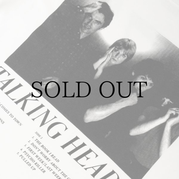 画像4: TALKING HEADS X WELCOME " TRACK LIST TEE " - WHITE (4)