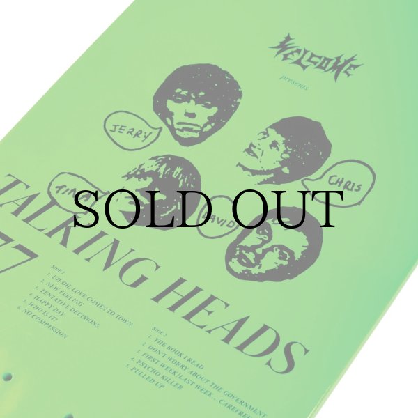 画像10: TALKING HEADS X WELCOME " PSYCHO ON BOARD / GREEN DIP " - 10.125inch (10)