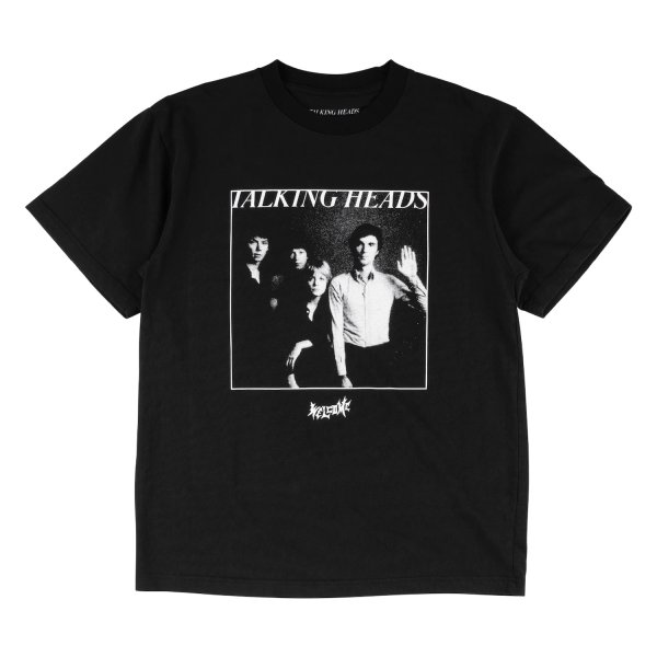 画像1: TALKING HEADS X WELCOME " QUARTET TEE " - BLACK (1)