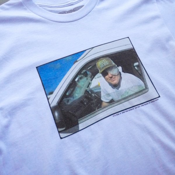 画像1: ANTIHERO " JEFF GROSSO PHOTO TEE " - WHITE (1)