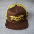 画像2: ANTIHERO " BASIC EAGLE SNAPBACK MESH HAT " - BROWN / MASTERD (2)