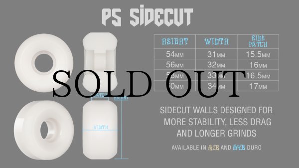 画像4: BONES " PRO SPF P5 SIDECUT / HAWK NIGHT HAWK - 60MM P5 SKATE PARK FORMULA ( 84B = 104a ) (4)