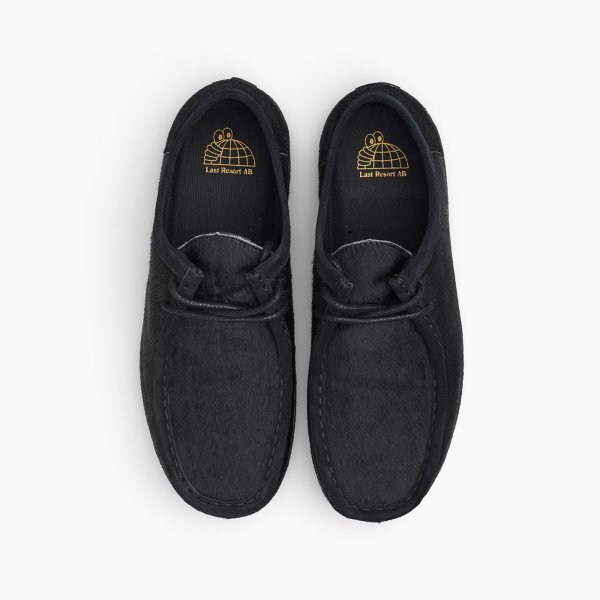 画像4: LAST RESORT AB " ATELJE PONY HAIR / M006 MOC " - BLACK PONY HAIR LEATHER (4)