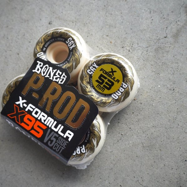 画像2: BONES " X-FORMULA P-ROD PRO MODEL" - 53MM V5 SIDECUT 95A (2)